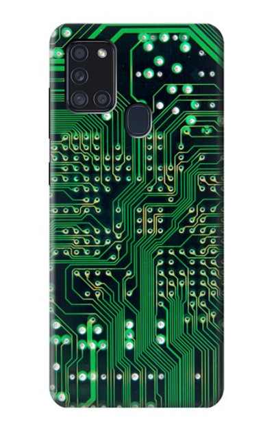 S3392 Electronics Board Circuit Graphic Case Cover Custodia per Samsung Galaxy A21s