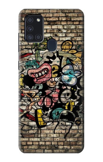 S3394 Graffiti Wall Case Cover Custodia per Samsung Galaxy A21s