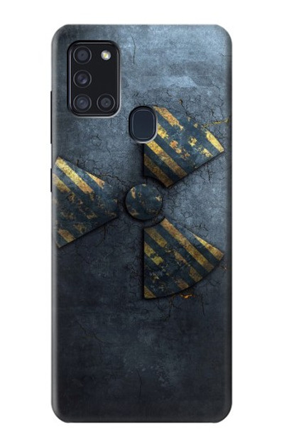 S3438 Danger Radioactive Case Cover Custodia per Samsung Galaxy A21s