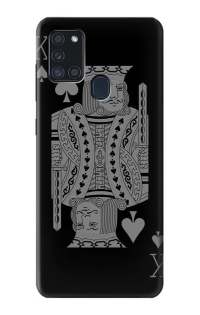S3520 Black King Spade Case Cover Custodia per Samsung Galaxy A21s S3520 Black King Spade Case Cover Custodia per Samsung Galaxy A21s