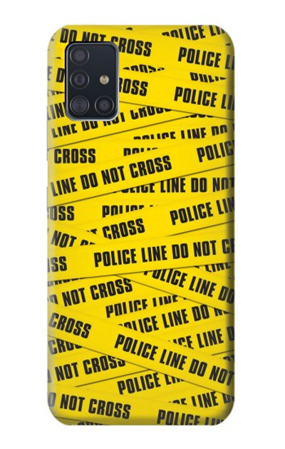 S2088 Police Line Do Not Cross Case Cover Custodia per Samsung Galaxy A51 5G