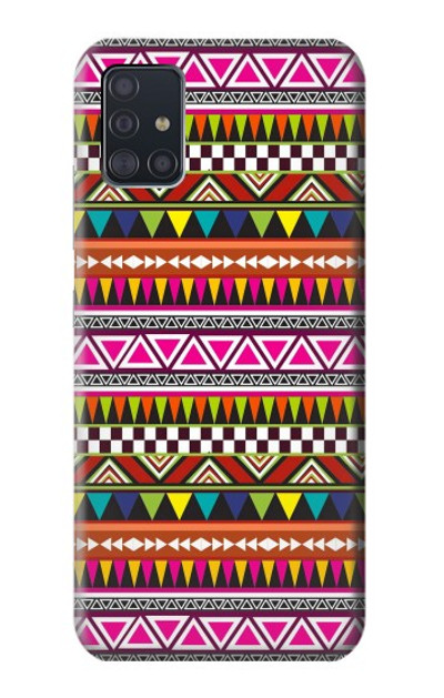 S2292 Aztec Tribal Pattern Case Cover Custodia per Samsung Galaxy A51 5G