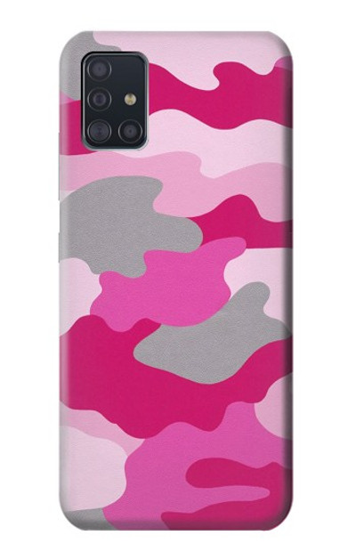 S2525 Pink Camo Camouflage Case Cover Custodia per Samsung Galaxy A51 5G