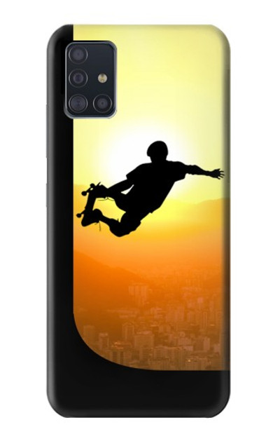 S2676 Extreme Skateboard Sunset Case Cover Custodia per Samsung Galaxy A51 5G