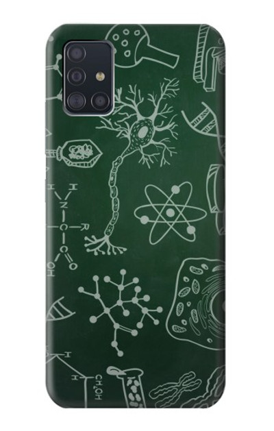 S3211 Science Green Board Case Cover Custodia per Samsung Galaxy A51 5G