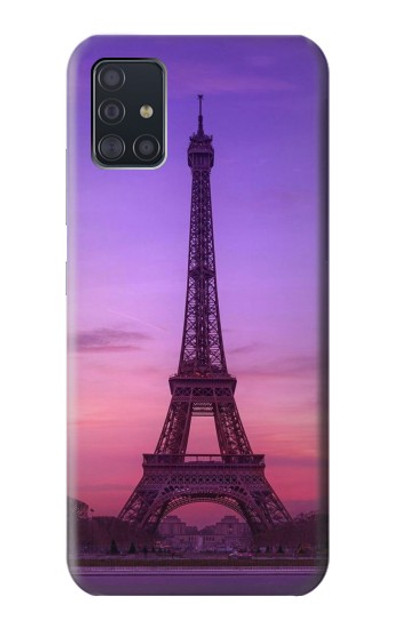 S3447 Eiffel Paris Sunset Case Cover Custodia per Samsung Galaxy A51 5G