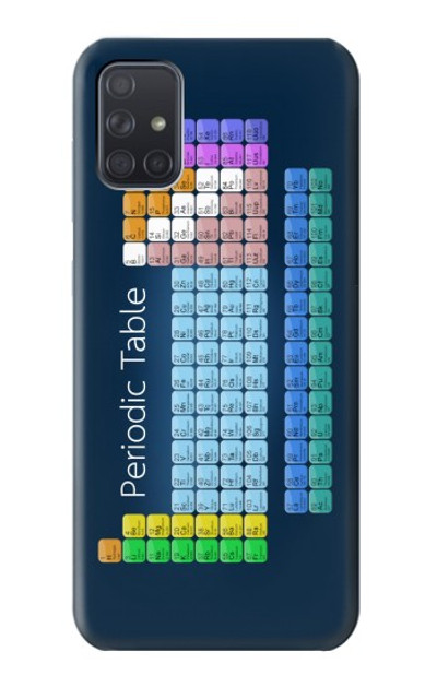 S1847 Periodic Table Case Cover Custodia per Samsung Galaxy A71 5G