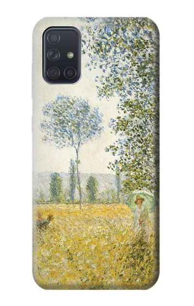 S2682 Claude Monet Fields In Spring Case Cover Custodia per Samsung Galaxy A71 5G