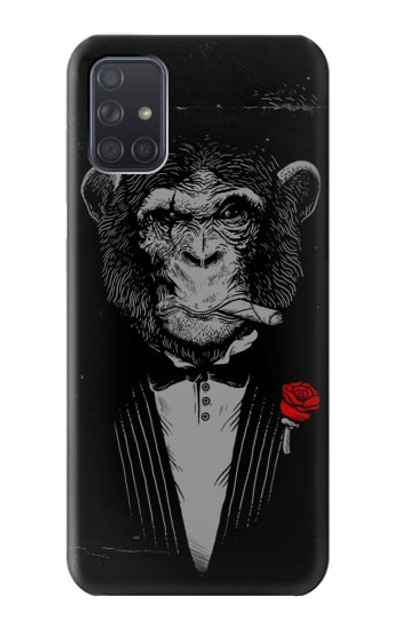 S3167 Funny Monkey God Father Case Cover Custodia per Samsung Galaxy A71 5G