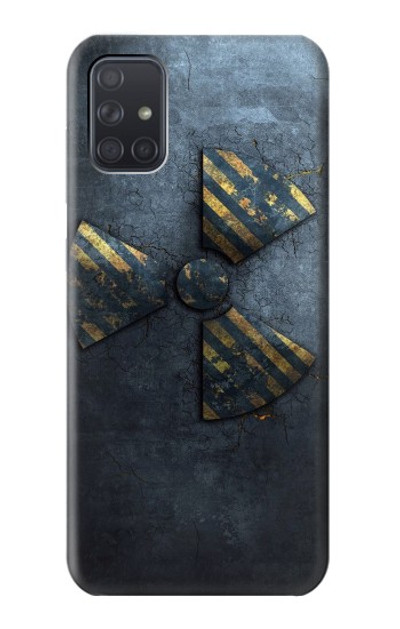 S3438 Danger Radioactive Case Cover Custodia per Samsung Galaxy A71 5G