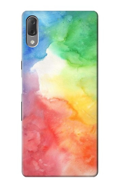 S2945 Colorful Watercolor Case Cover Custodia per Sony Xperia L3