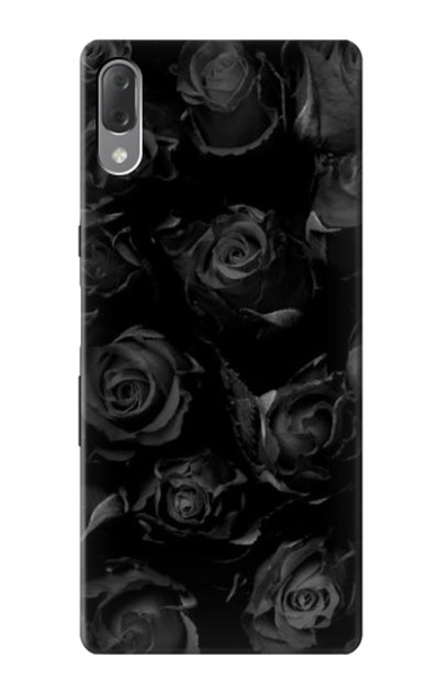 S3153 Black Roses Case Cover Custodia per Sony Xperia L3