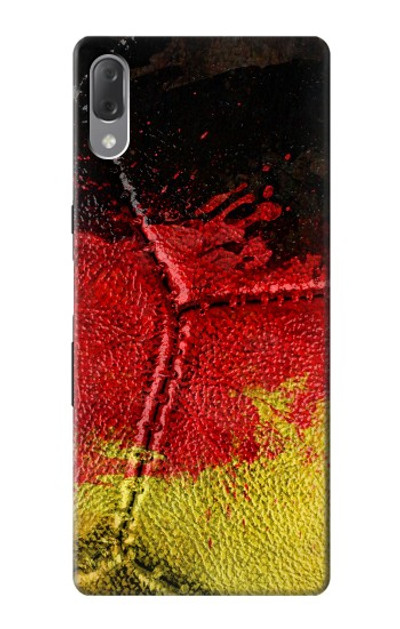 S3303 Germany Flag Vintage Football Graphic Case Cover Custodia per Sony Xperia L3