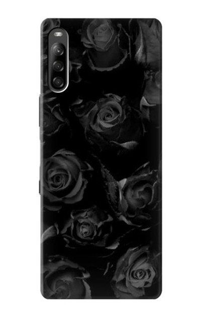 S3153 Black Roses Case Cover Custodia per Sony Xperia L4