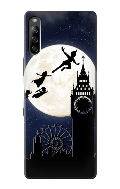 S3249 Peter Pan Fly Full Moon Night Case Cover Custodia per Sony Xperia L4