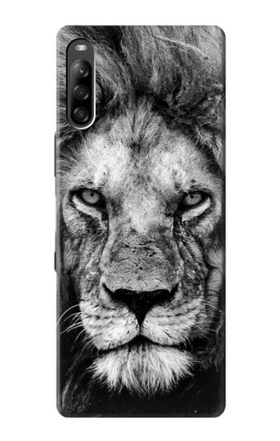 S3372 Lion Face Case Cover Custodia per Sony Xperia L4