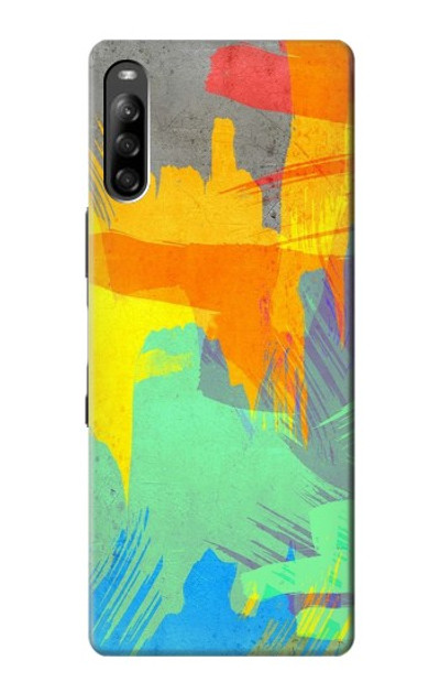 S3423 Brush Stroke Case Cover Custodia per Sony Xperia L4