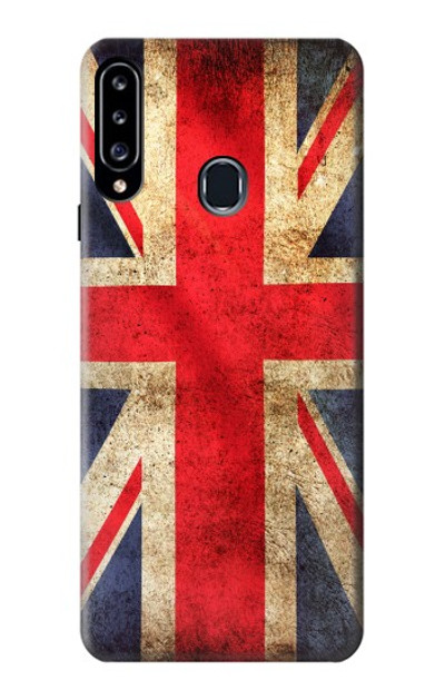 S2303 British UK Vintage Flag Case Cover Custodia per Samsung Galaxy A20s