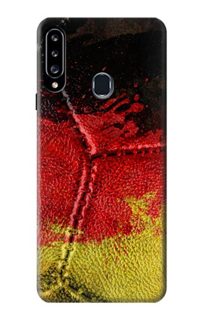 S3303 Germany Flag Vintage Football Graphic Case Cover Custodia per Samsung Galaxy A20s