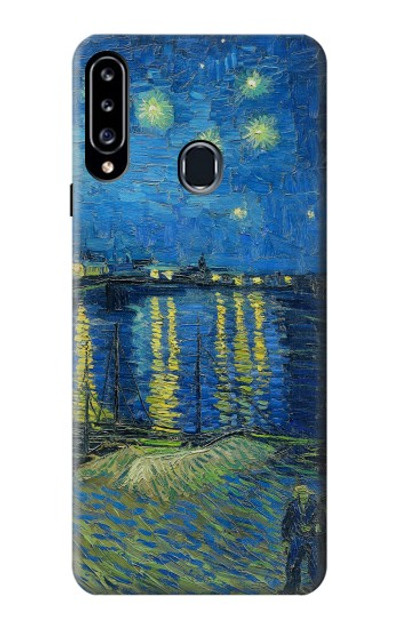 S3336 Van Gogh Starry Night Over the Rhone Case Cover Custodia per Samsung Galaxy A20s