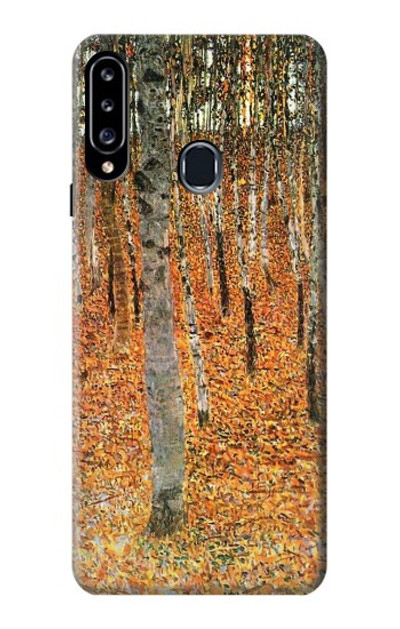 S3380 Gustav Klimt Birch Forest Case Cover Custodia per Samsung Galaxy A20s