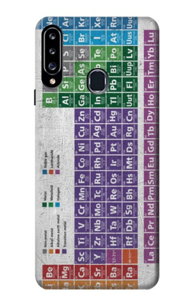 S3383 Periodic Table Case Cover Custodia per Samsung Galaxy A20s