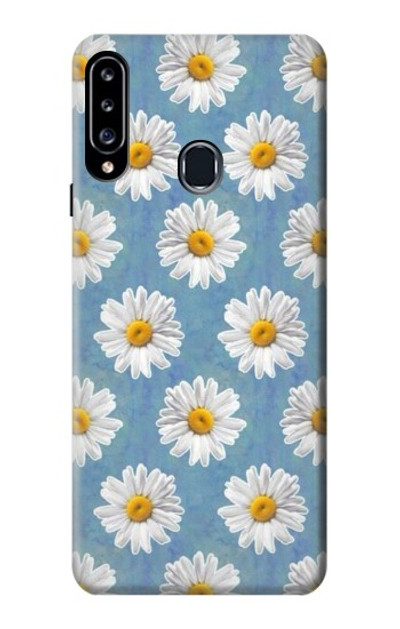 S3454 Floral Daisy Case Cover Custodia per Samsung Galaxy A20s