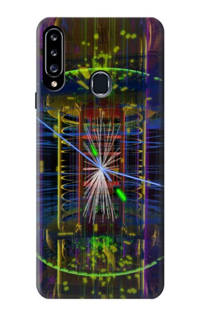 S3545 Quantum Particle Collision Case Cover Custodia per Samsung Galaxy A20s