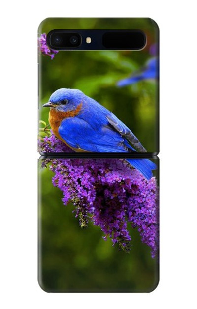 S1565 Bluebird of Happiness Blue Bird Case Cover Custodia per Samsung Galaxy Z Flip 5G
