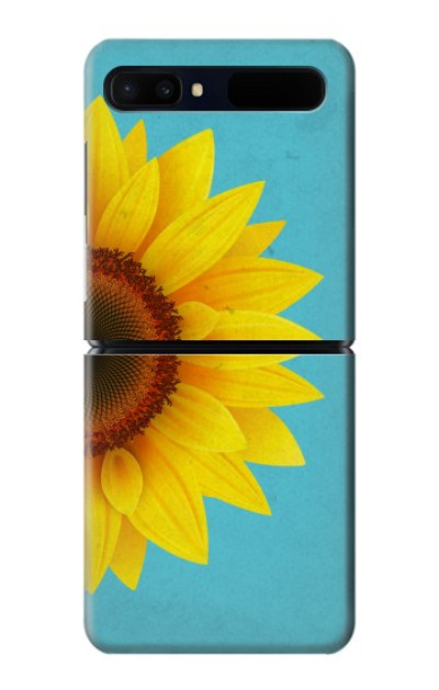 S3039 Vintage Sunflower Blue Case Cover Custodia per Samsung Galaxy Z Flip 5G