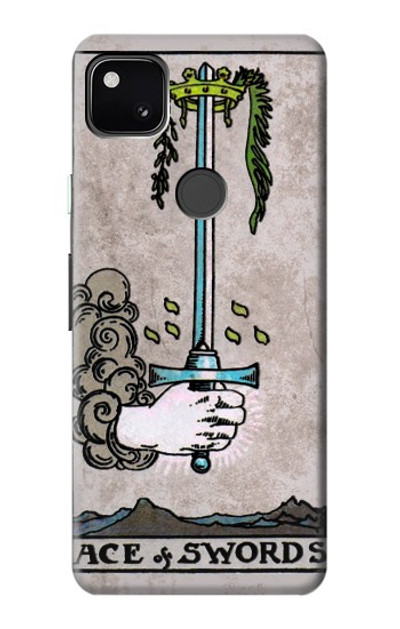 S2482 Tarot Card Ace of Swords Case Cover Custodia per Google Pixel 4a