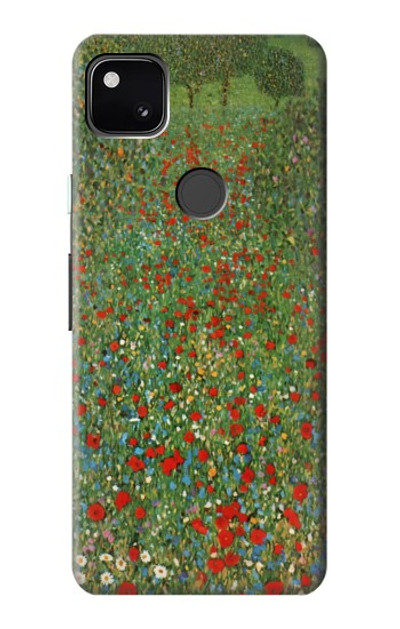 S2872 Gustav Klimt Poppy Field Case Cover Custodia per Google Pixel 4a