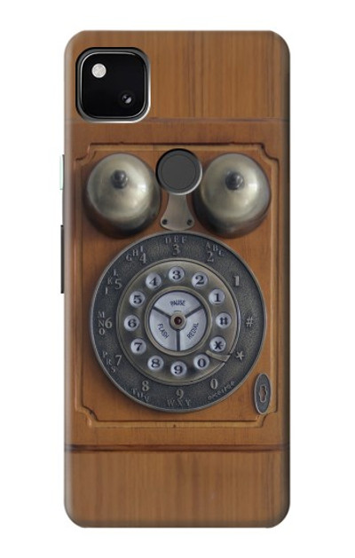 S3146 Antique Wall Retro Dial Phone Case Cover Custodia per Google Pixel 4a