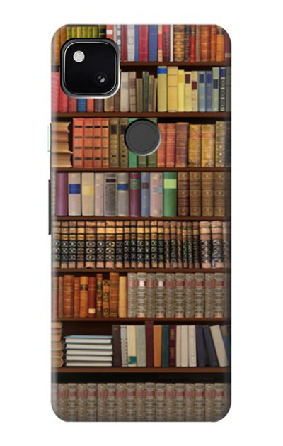 S3154 Bookshelf Case Cover Custodia per Google Pixel 4a