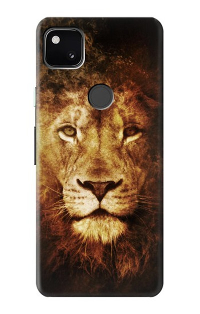 S3182 Lion Case Cover Custodia per Google Pixel 4a