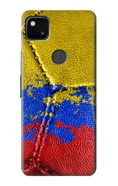 S3306 Colombia Flag Vintage Football Graphic Case Cover Custodia per Google Pixel 4a