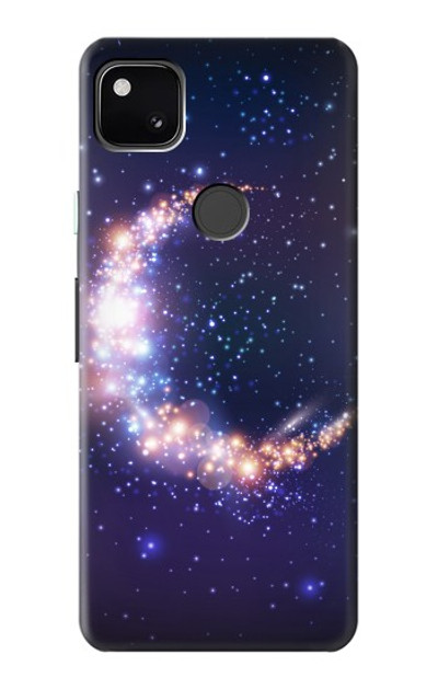 S3324 Crescent Moon Galaxy Case Cover Custodia per Google Pixel 4a