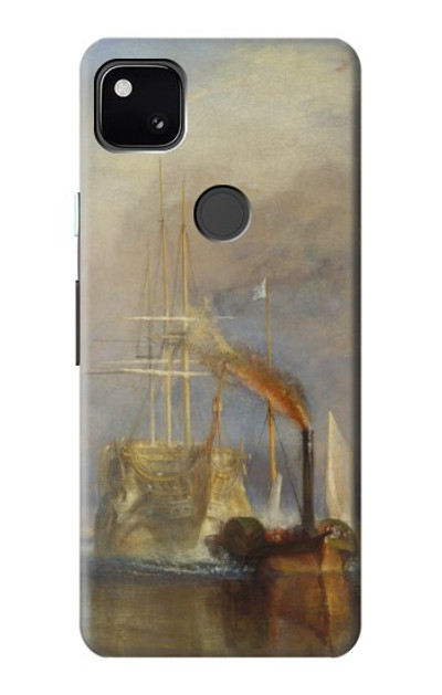 S3338 J. M. W. Turner The Fighting Temeraire Case Cover Custodia per Google Pixel 4a