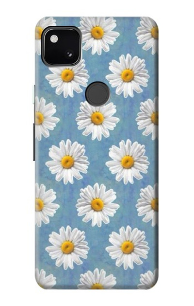 S3454 Floral Daisy Case Cover Custodia per Google Pixel 4a