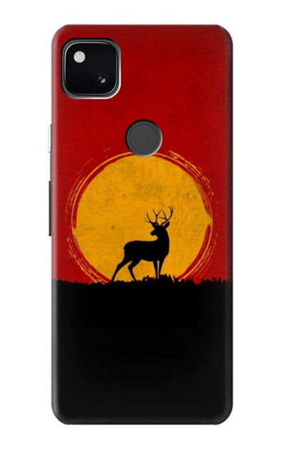 S3513 Deer Sunset Case Cover Custodia per Google Pixel 4a