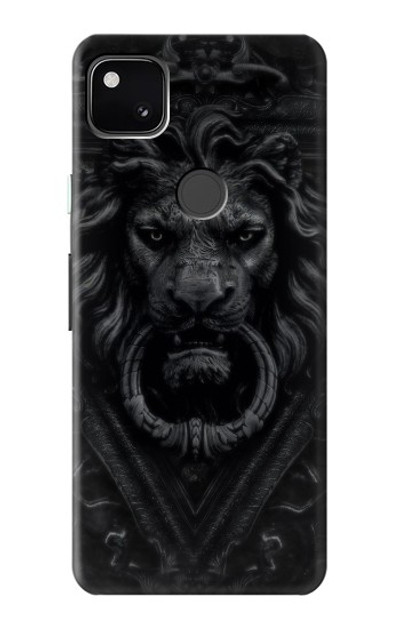 S3619 Dark Gothic Lion Case Cover Custodia per Google Pixel 4a