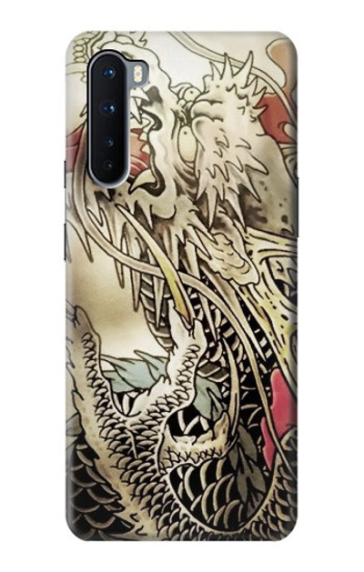 S0122 Yakuza Tattoo Case Cover Custodia per OnePlus Nord