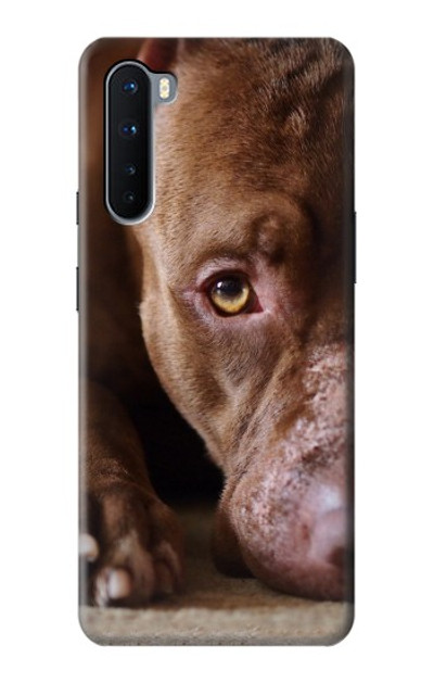 S0519 PitBull Face Case Cover Custodia per OnePlus Nord