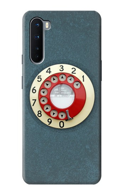 S1968 Rotary Dial Telephone Case Cover Custodia per OnePlus Nord