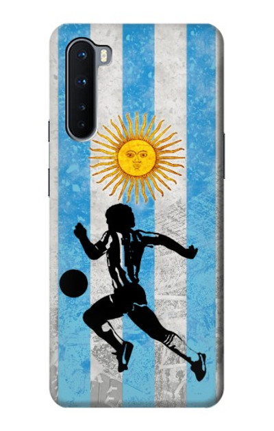 S2977 Argentina Football Soccer Case Cover Custodia per OnePlus Nord