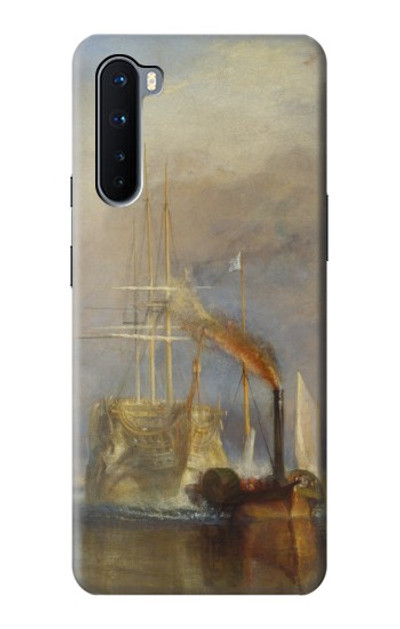 S3338 J. M. W. Turner The Fighting Temeraire Case Cover Custodia per OnePlus Nord