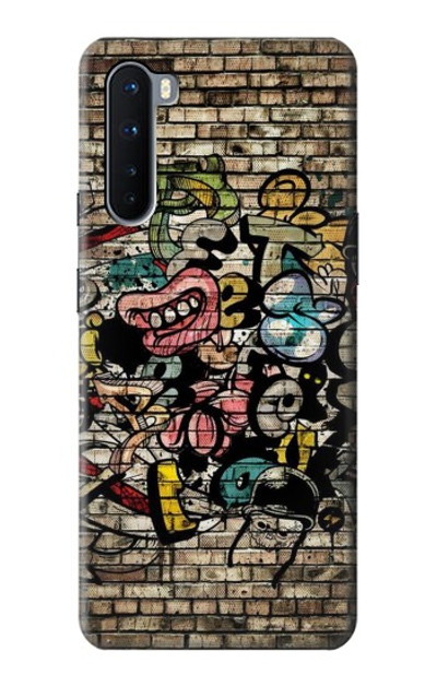 S3394 Graffiti Wall Case Cover Custodia per OnePlus Nord