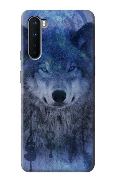 S3410 Wolf Dream Catcher Case Cover Custodia per OnePlus Nord