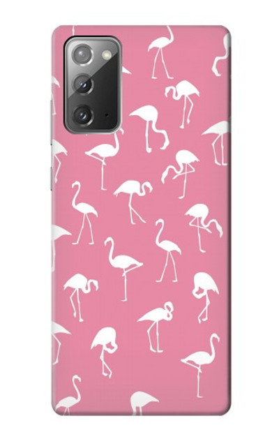 S2858 Pink Flamingo Pattern Case Cover Custodia per Samsung Galaxy Note 20