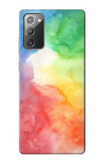 S2945 Colorful Watercolor Case Cover Custodia per Samsung Galaxy Note 20